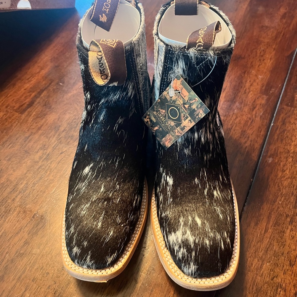 Cowhide boots